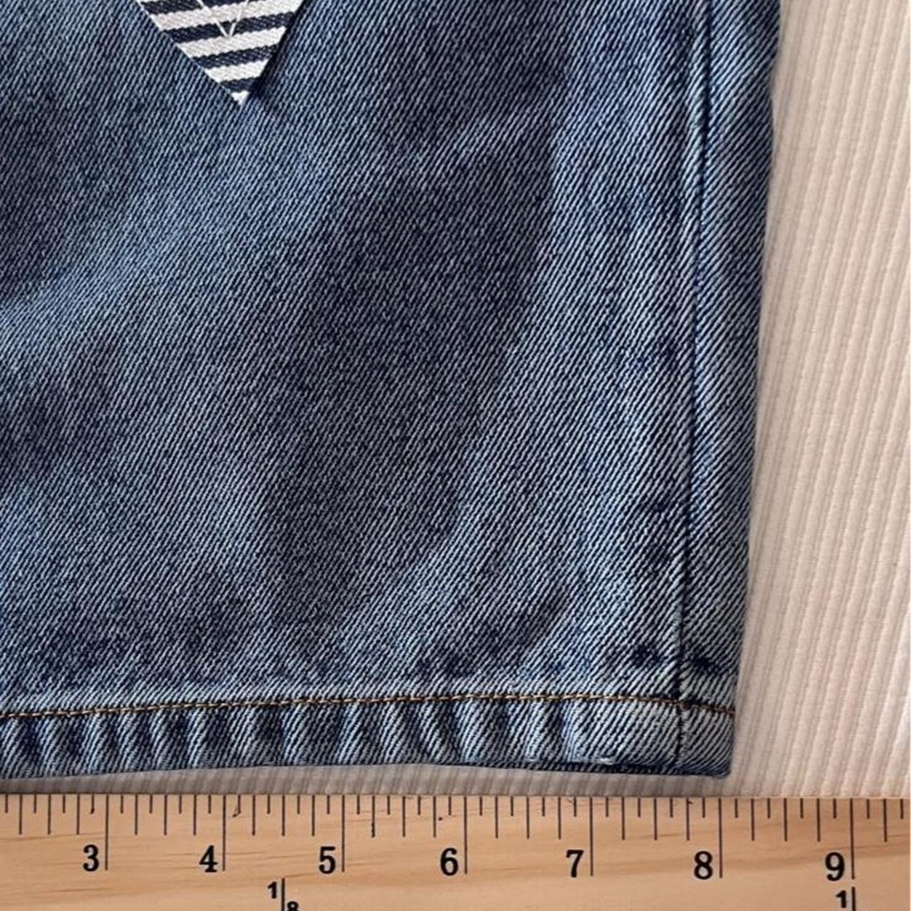 NWT Round Two patchwork jeans - Picture 6 of 6